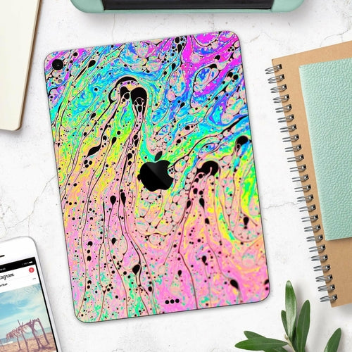 Neon Color Fushion V3 - Full Body Skin Decal for the Apple iPad Pro