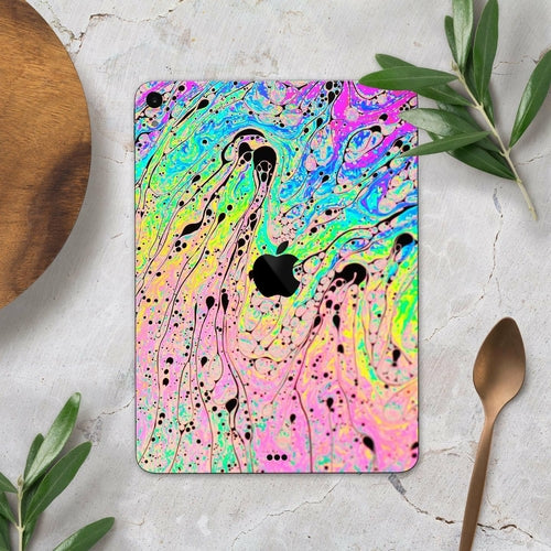 Neon Color Fushion V3 - Full Body Skin Decal for the Apple iPad Pro