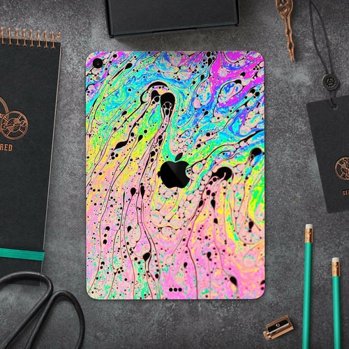 Neon Color Fushion V3 - Full Body Skin Decal for the Apple iPad Pro
